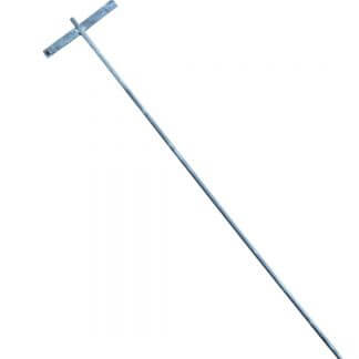 Earth stake for electric fencing